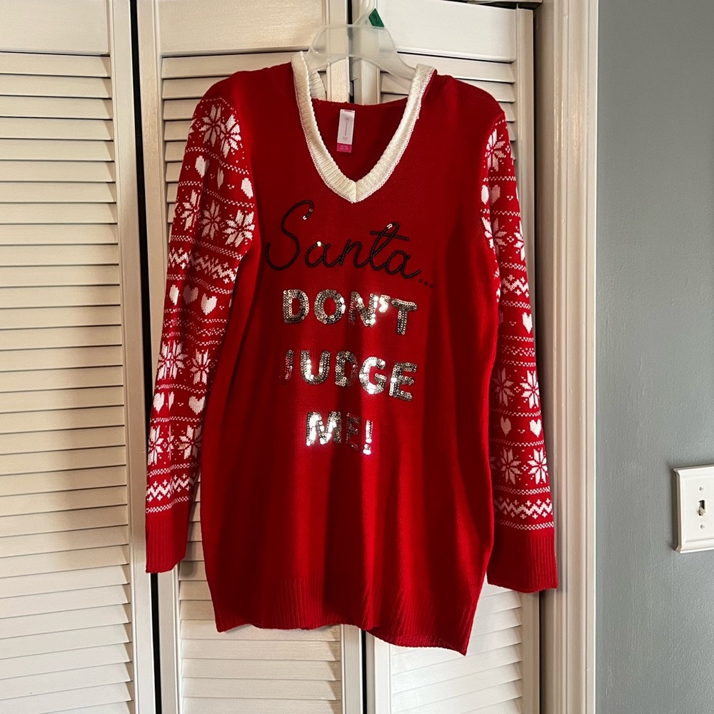 No Boundaries "Ugly" Christmas Sweater SZ XL‎